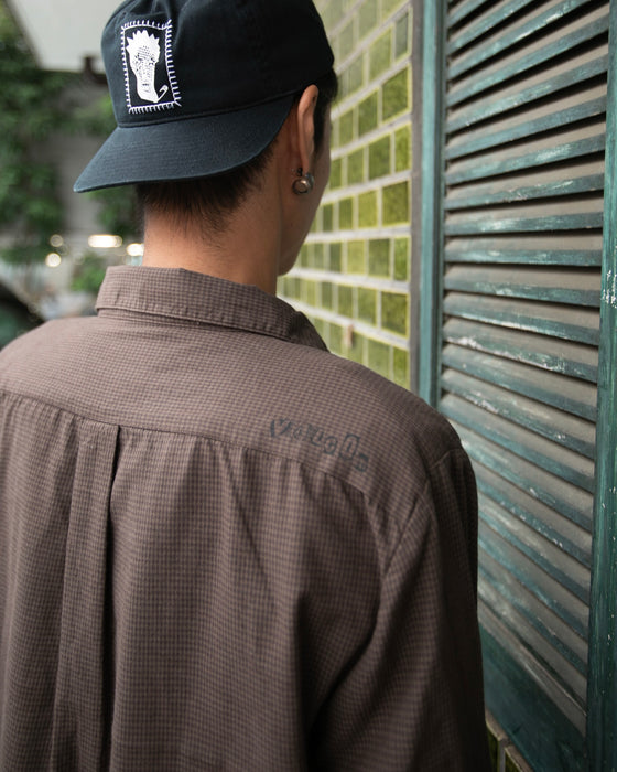 OUTLET】VOLCOM メンズ POVJ WORKSHIRT ロングスリーブシャツ