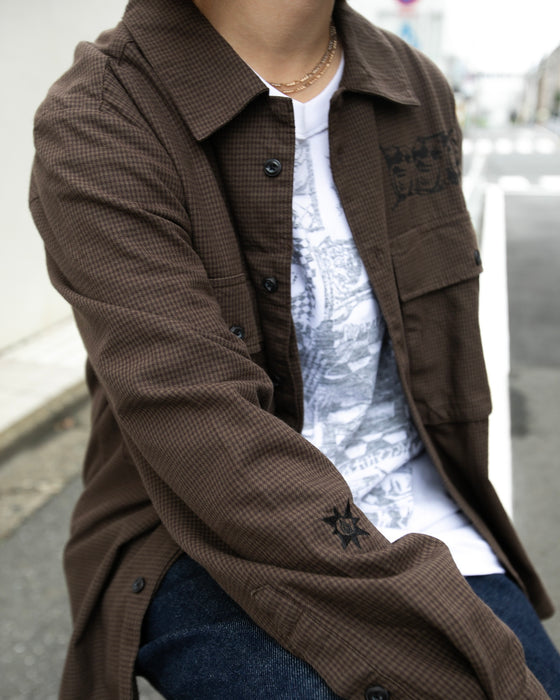 OUTLET】VOLCOM メンズ POVJ WORKSHIRT ロングスリーブシャツ