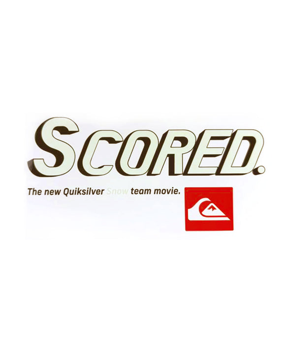 QUIKSILVER <数量限定> SCORED ノベルティ ステッカー