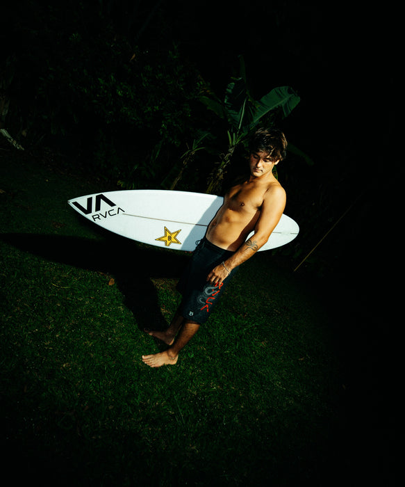 【OUTLET】RVCA メンズ BARRON SNAKE 19 ボードショーツ 【2025年冬モデル】