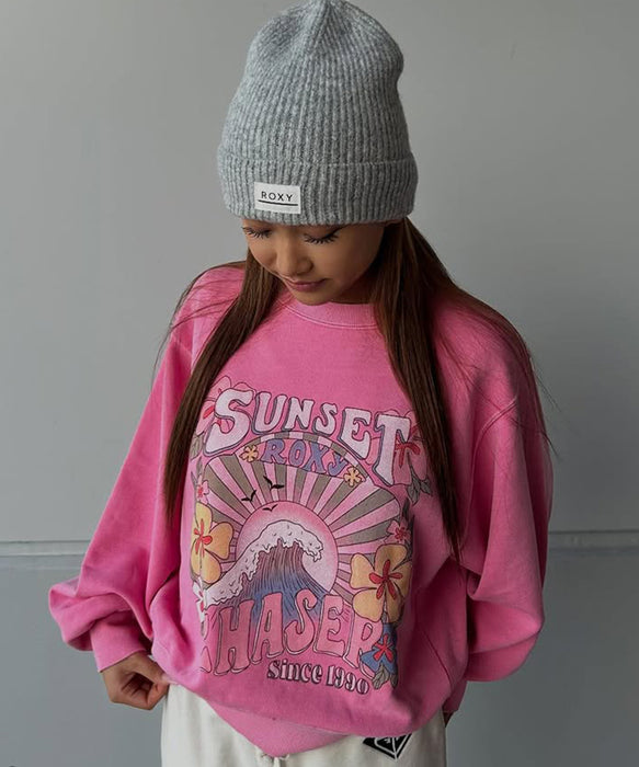 トップス rose OUTLET】Roxy SUNSET CHASER ウィメンズ トップス 長袖 丈短め