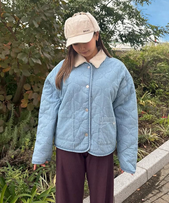 OUTLET】Roxy NOT SO BASIC ウィメンズ キルティングステッチ デニム OUTLET】Roxy NOT SO BASIC ウィメンズ キルティングステッチ デニム