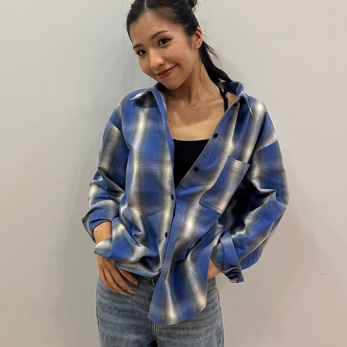 OUTLET】Roxy LOOK UP ウィメンズ オープンチェックシャツ 長袖 OUTLET】Roxy LOOK UP ウィメンズ オープンチェックシャツ 長袖