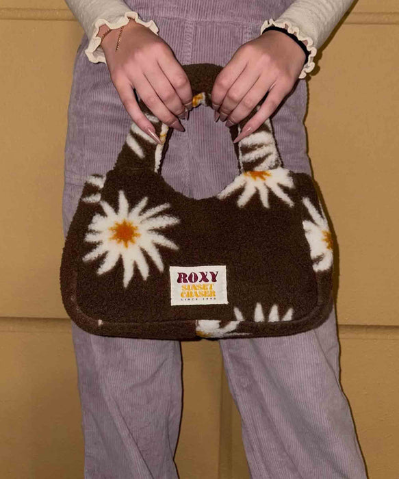 Roxy ALL DAY MINI BAG ウィメンズ フラワー柄ボアトートバッグ &lt