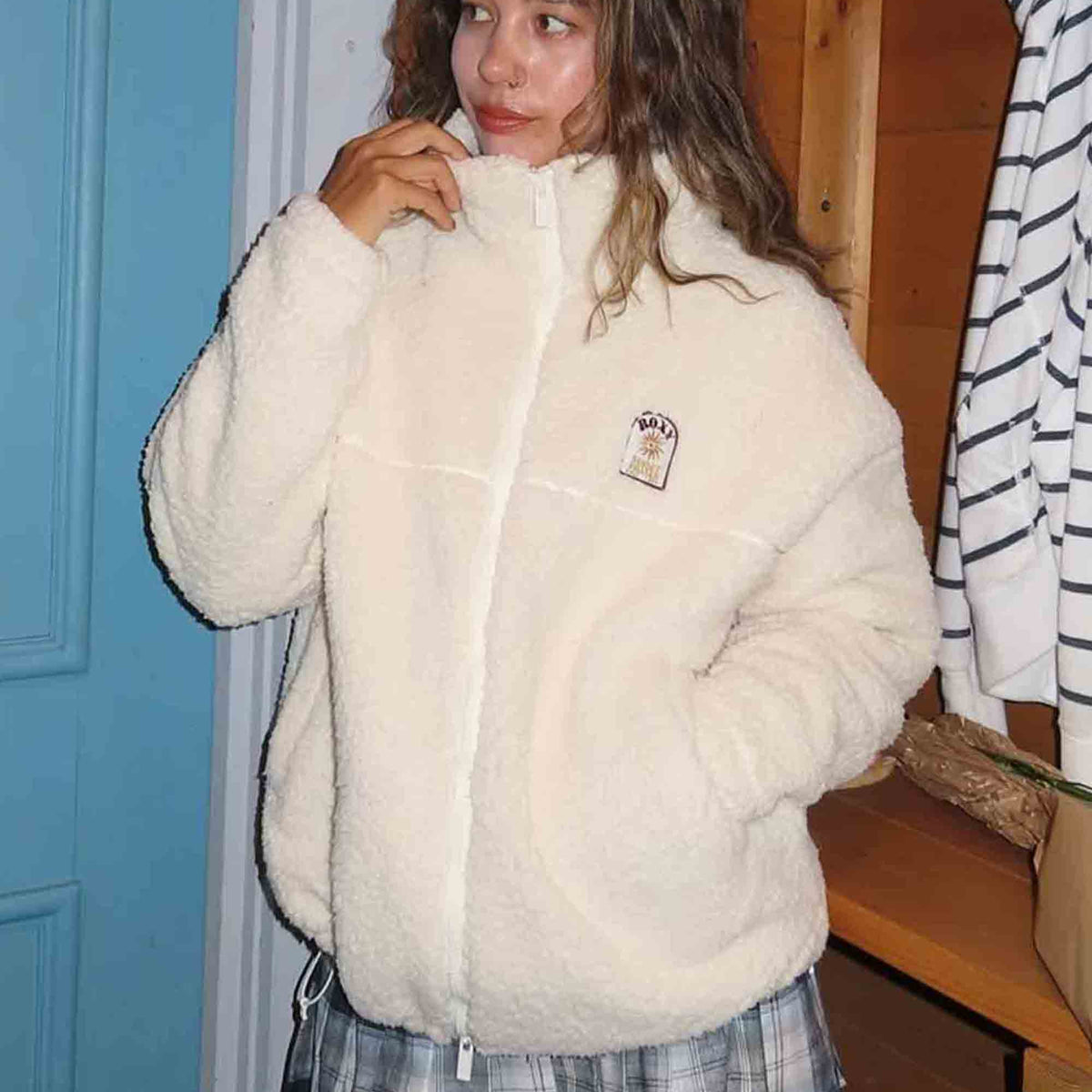 OUTLET】Roxy BELLIS BOA JACKET ウィメンズ ボアジャケット 撥水加工
