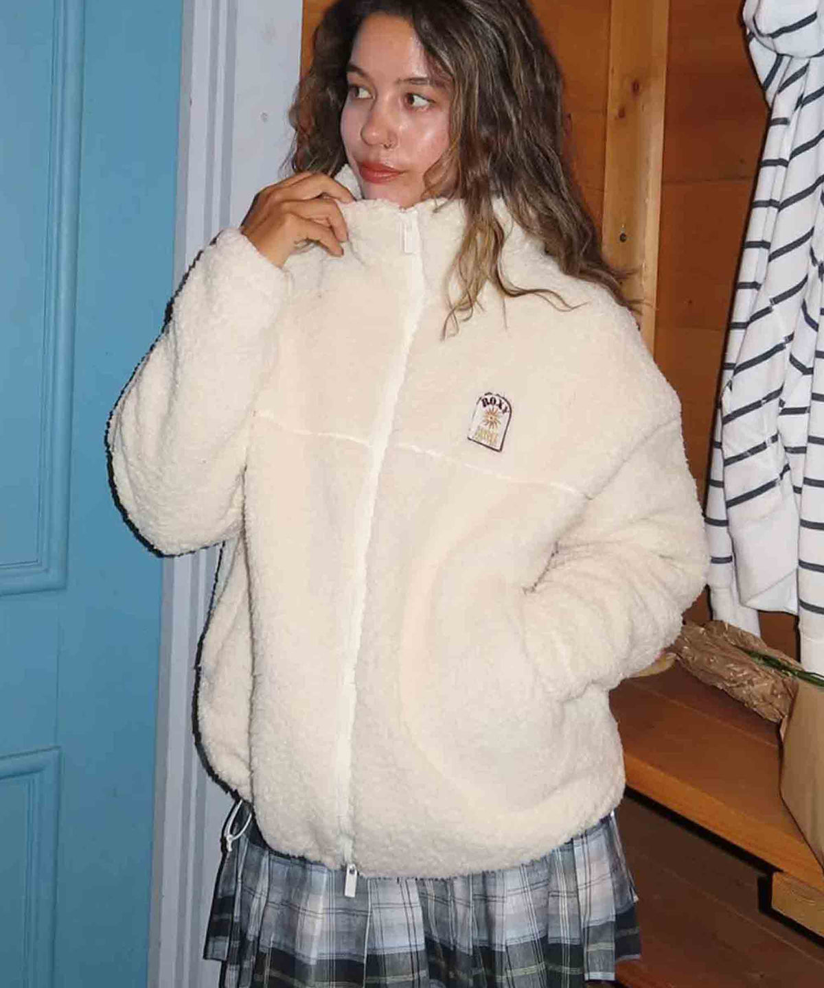 Roxy BELLIS BOA JACKET ウィメンズ ボアジャケット 撥水加工 &lt