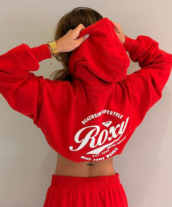ROXY WITH HEART FOODIE フーディ パーカー バンダナ柄【2026年春夏