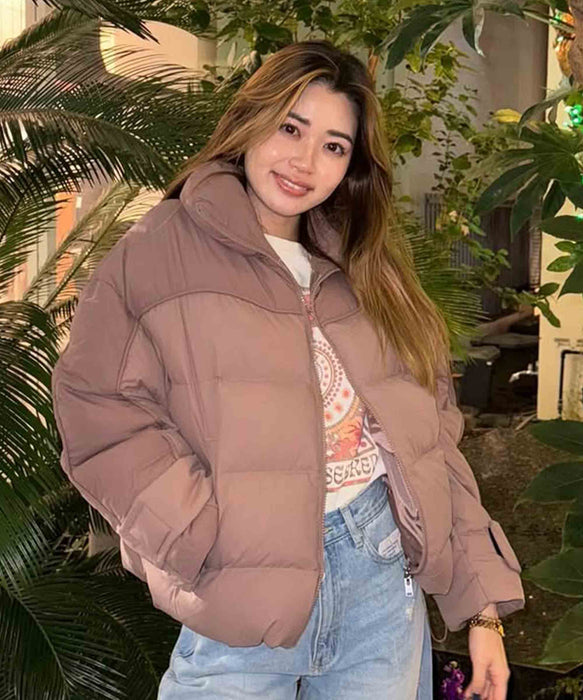 Roxy MEET UP ウィメンズ ダウンジャケット 2色切り替え ダウン70%