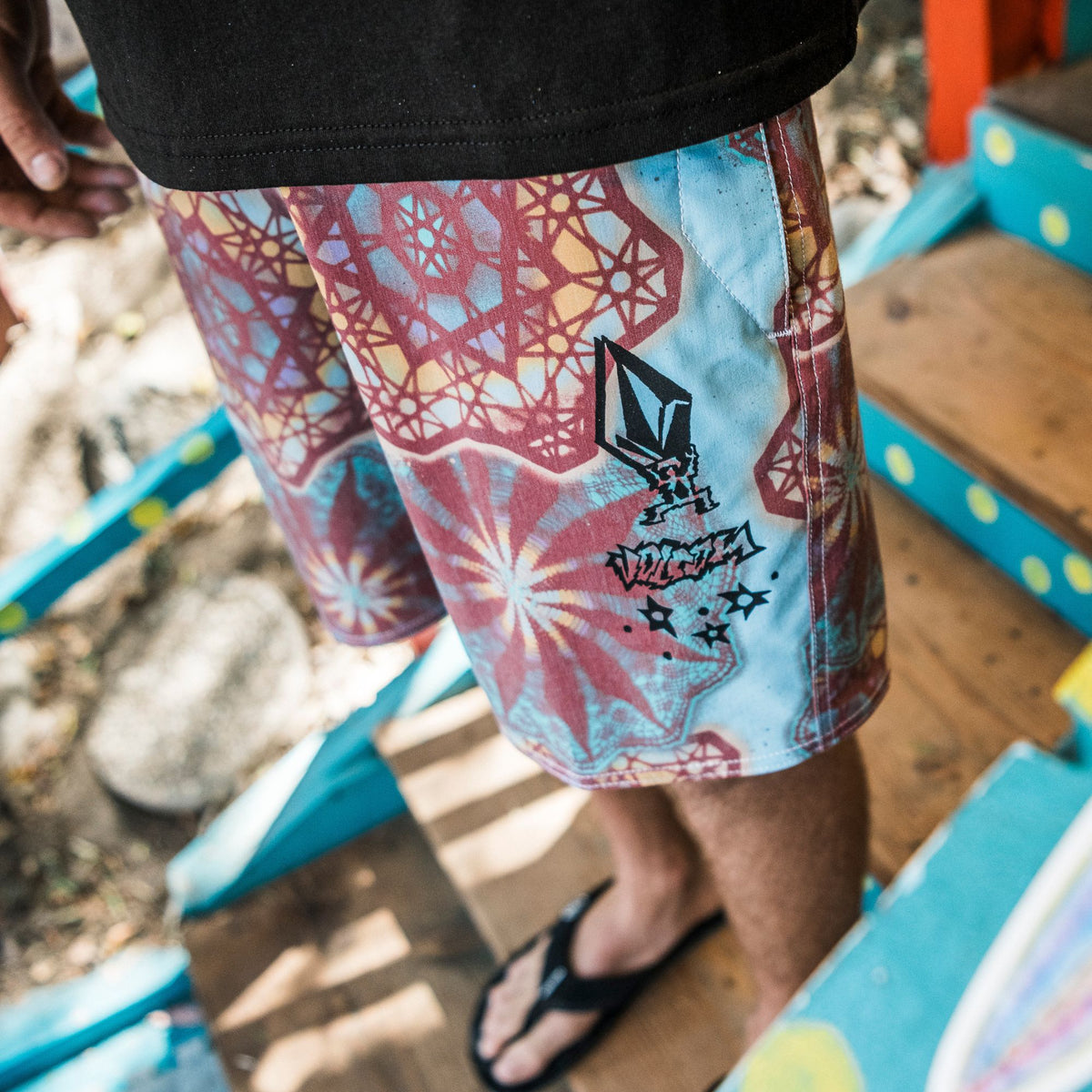 VOLCOM メンズ FA STAR SHIELDS PCS STONEY 17 ボードショーツ 【2026