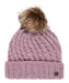 ROXY キッズ BLIZZARD GIRL BEANIE ビーニー 保湿 フリースライナー付きポンポン 【25-26SNOWモデル】 MGQ0 / F