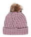 ROXY キッズ BLIZZARD GIRL BEANIE ビーニー 保湿 フリースライナー付きポンポン 【25-26SNOWモデル】 MGQ0 / F
