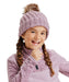 ROXY キッズ BLIZZARD GIRL BEANIE ビーニー 保湿 フリースライナー付きポンポン 【25-26SNOWモデル】 MGQ0 / F