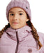 ROXY キッズ BLIZZARD GIRL BEANIE ビーニー 保湿 フリースライナー付きポンポン 【25-26SNOWモデル】 MGQ0 / F