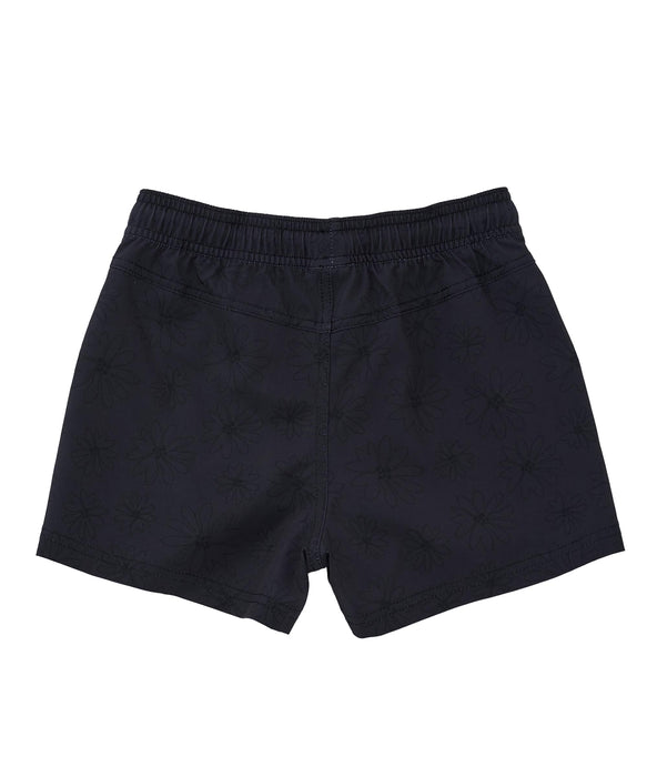 ROXY キッズ MINI COASTLINE フラワープリントボードショーツ UVカット