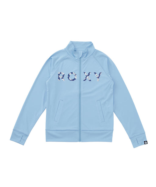 ROXYウェア　キッズ ROXY キッズ SPLASHY STAND ジップラッシュガード【2026年春夏モデル】