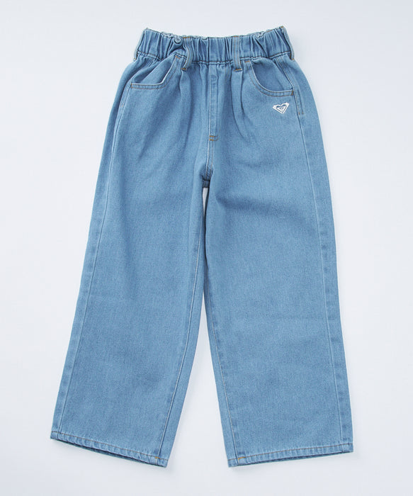 【OUTLET】Roxy MINI LIVED IN DENIM PANTS キッズ デニムパンツ