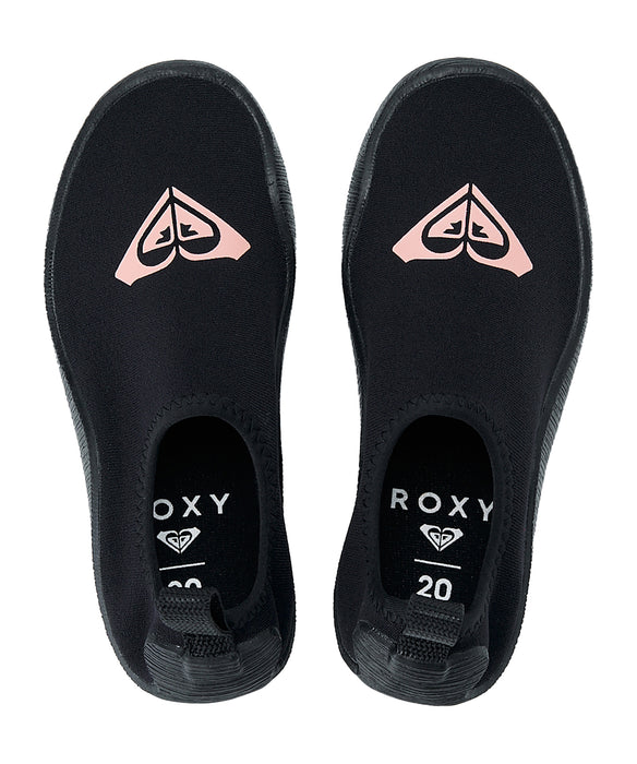 ROXY キッズ GIRL WATER SOCKS サーフブーツ 【2026年春夏モデル】 BLK / 22CM