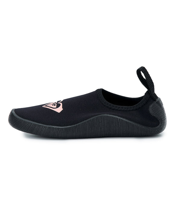 ROXY キッズ GIRL WATER SOCKS サーフブーツ 【2026年春夏モデル】 BLK / 22CM