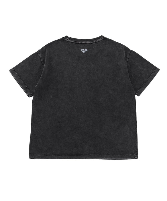 ROXY キッズ MINI ROXY VIBES Tシャツ 【2026年春夏モデル】 BBK / 150