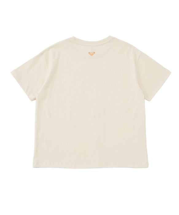 ROXY キッズ MINI ROXY VIBES Tシャツ 【2026年春夏モデル】 NAT / 150