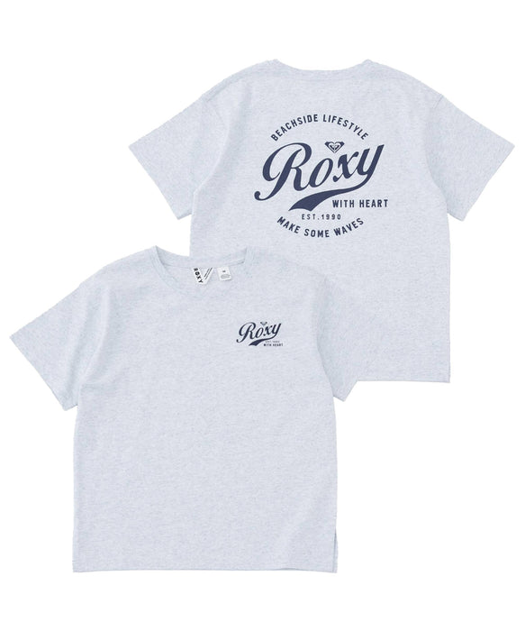 ROXY キッズ MINI ROXY WITH HEART Tシャツ 【2026年春夏モデル】