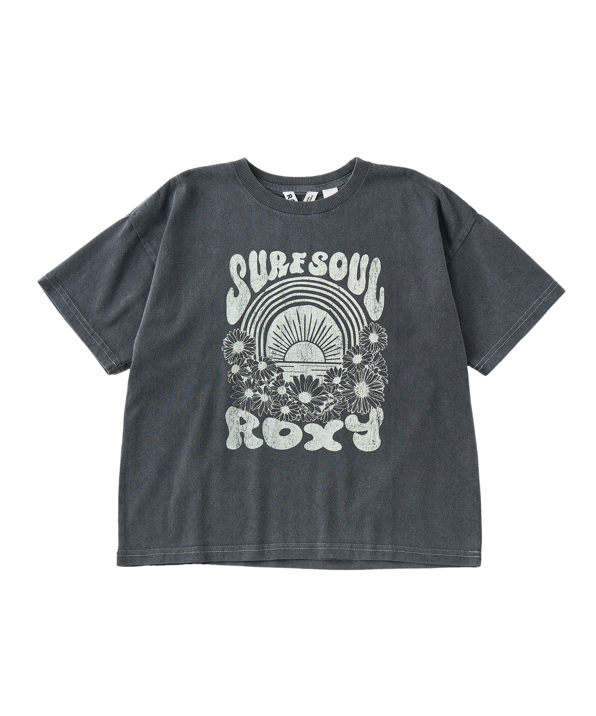 ROXY キッズ MINI RAINBOW ROXY ヴィンテージライクTシャツ 【2026年夏