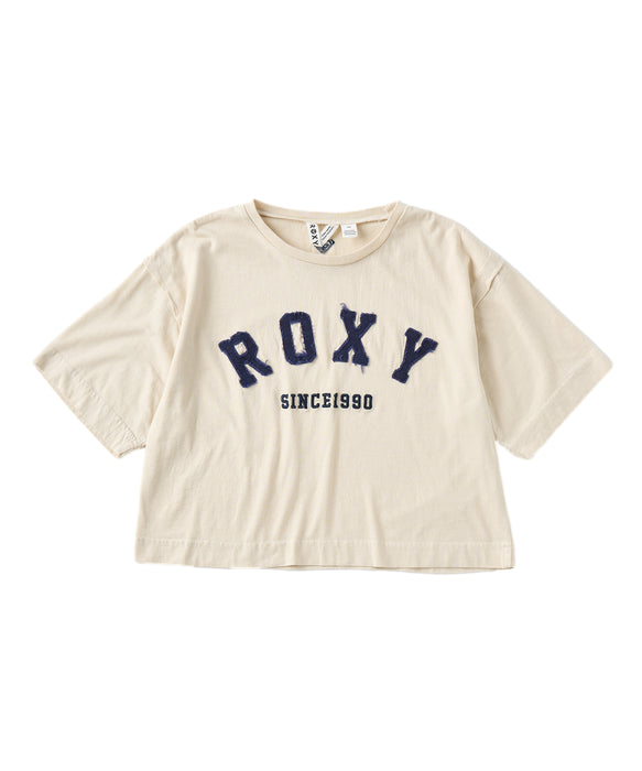ROXY キッズ MINI SUNVIBES Tシャツ 【2026年夏モデル】 BEG / 150