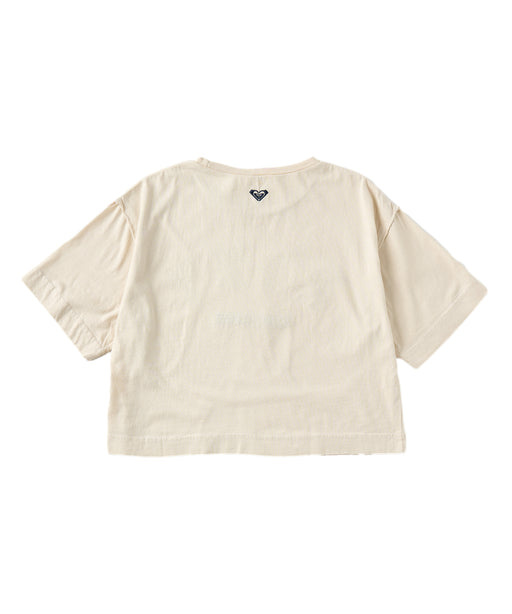 ROXY キッズ MINI SUNVIBES Tシャツ 【2026年夏モデル】 BEG / 150