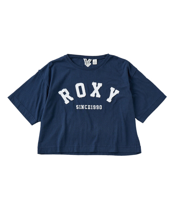 ROXY キッズ MINI SUNVIBES Tシャツ 【2026年夏モデル】 NVY / 150