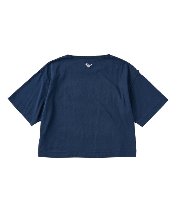 ROXY キッズ MINI SUNVIBES Tシャツ 【2026年夏モデル】 NVY / 150