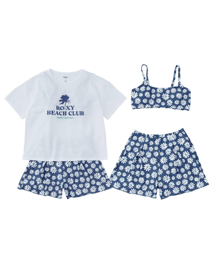ROXY キッズ PEAKDAY 3点セット ラッシュTシャツ付き 水着【2026年春夏