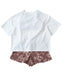 ROXY キッズ MINI HIBISCUS COVE 水着 【2026年夏モデル】 BRN / 150