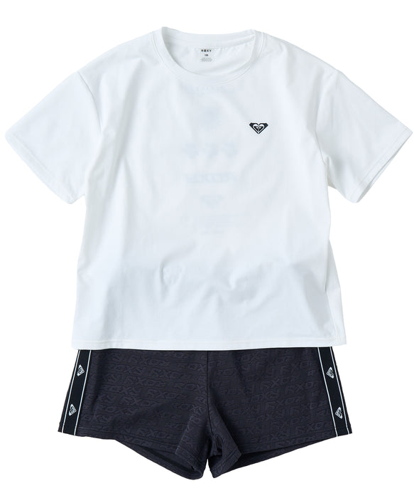 ROXY キッズ MINI SURF SOUL BEACH SET 水着 【2026年夏モデル】 BLK / 150