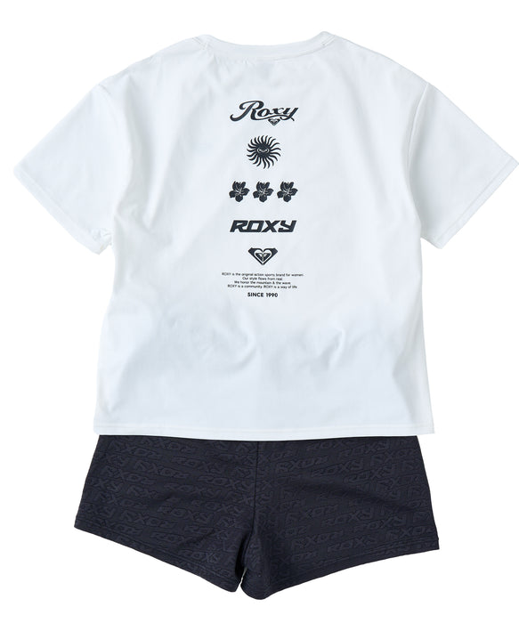 ROXY キッズ MINI SURF SOUL BEACH SET 水着ラッシュTシャツ4点セット