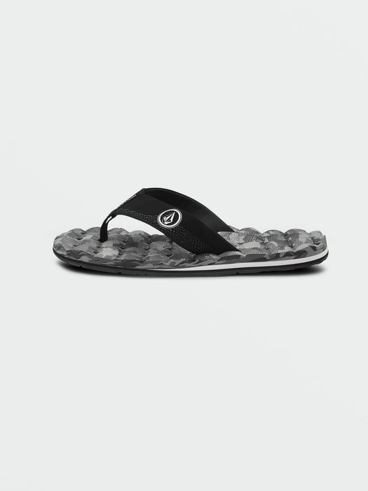【OUTLET】VOLCOM Recliner Sandals - Grey Combo