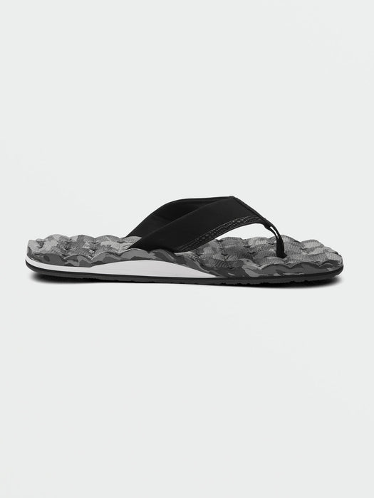 【OUTLET】VOLCOM Recliner Sandals - Grey Combo