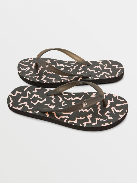 【OUTLET】VOLCOM Rocker Sandals - Asphalt Black