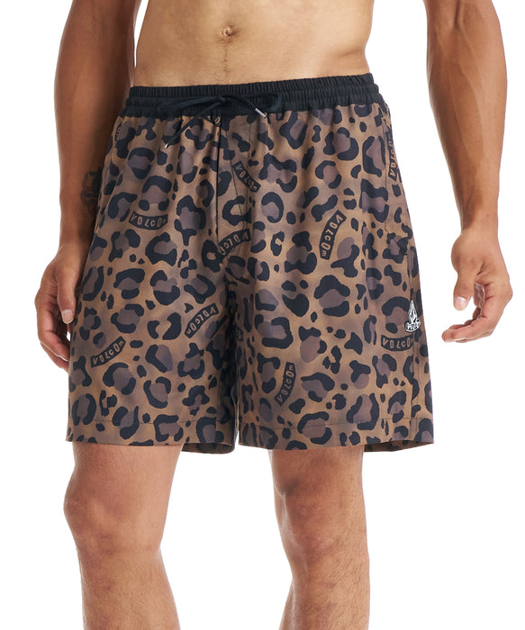 VOLCOM メンズ LOGO PRINT JAM TRUNKS 17 ボードショーツ 【2026年春夏