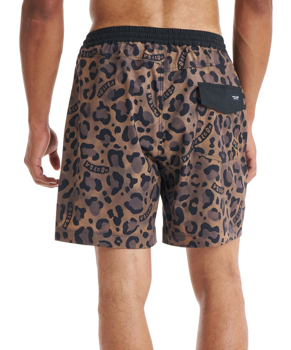 VOLCOM メンズ LOGO PRINT JAM TRUNKS 17 ボードショーツ 【2026年春夏