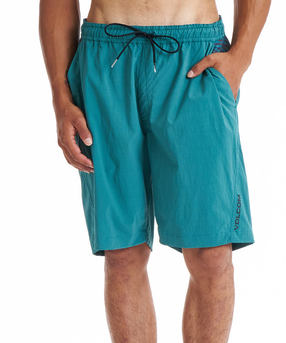 VOLCOM メンズ PRINT PATCH JAM TRUNKS 19 ボードショーツ 【2026年春