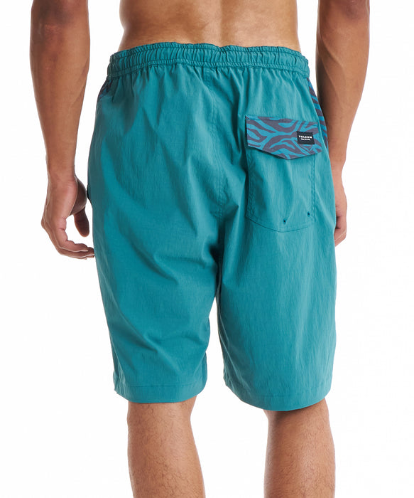VOLCOM メンズ PRINT PATCH JAM TRUNKS 19 ボードショーツ 【2026年春
