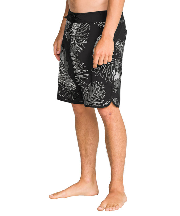 VOLCOM メンズ SCALLOP MOD 19 ボードショーツ 【2026年夏モデル】 BLK / 36