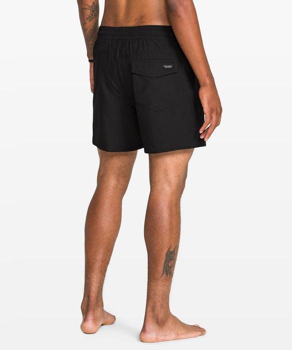 VOLCOM メンズ LIDO SOLID TRUNK 16 ボードショーツ 【2026年夏モデル】 BLK / XL