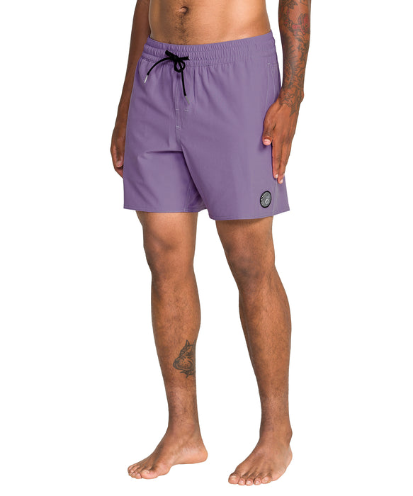 VOLCOM メンズ LIDO SOLID TRUNK 16 ボードショーツ 【2026年夏モデル】 VIO / XL