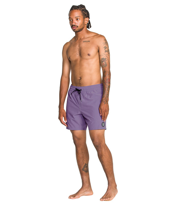 VOLCOM メンズ LIDO SOLID TRUNK 16 ボードショーツ 【2026年夏モデル】 VIO / XL
