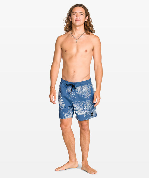VOLCOM メンズ LIDO PRINT TRUNK 16 ボードショーツ 【2026年夏モデル】 B07 / XL