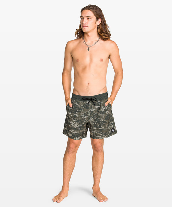 VOLCOM メンズ LIDO PRINT TRUNK 16 ボードショーツ 【2026年夏モデル】