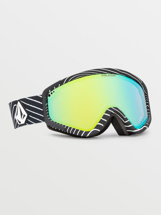 VOLCOM Attunga - Op Art + Gold Chrome + Bonus Lens + Buckle
