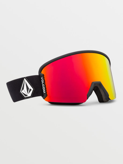 OUTLET】VOLCOM Garden 2 - Matte Black + Red Chrome + Buckle