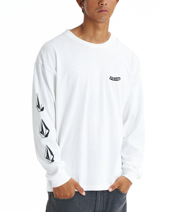 VOLCOM メンズ PISTOL STONE LS TEE ロンT 【2026年春夏モデル】